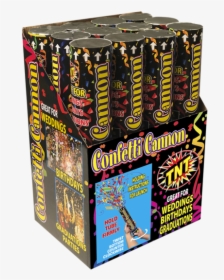 Large - Tnt Fireworks Confetti Cannon, HD Png Download, Transparent PNG