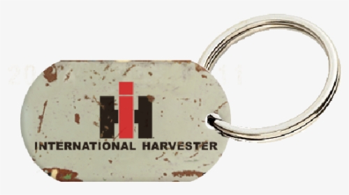 International Harvester Distressed Logo Dogtag Keyring - Chain, HD Png Download, Transparent PNG