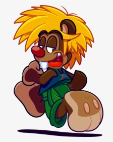 Transparent Gopher Png - Cartoon, Png Download, Transparent PNG