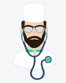 Clip Art Doctor Cartoon Characters - Man Nurse Cartoon, HD Png Download, Transparent PNG