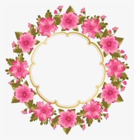 Clipart Arrow Shabby Chic - Floral Circle Design Tags, HD Png Download, Transparent PNG