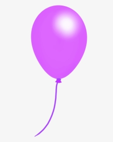 Purple Balloon Clipart - Balloon Clipart, HD Png Download, Transparent PNG