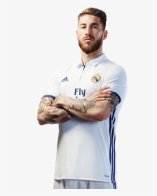 File - S - Ramos - Cristiano Ronaldo Real Madrid 16 17, HD Png Download, Transparent PNG