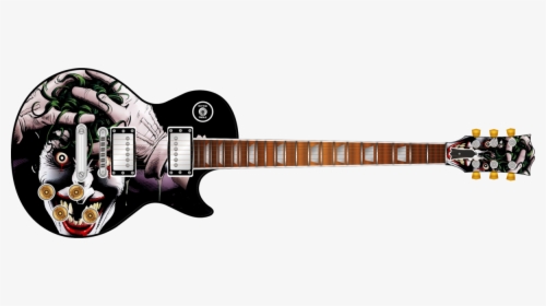 Joker Face Guitar Wrap Skin - Joker Guitar Skin, HD Png Download, Transparent PNG