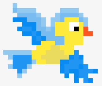 Flying Bird Pixel Art, HD Png Download, Transparent PNG