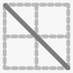 Triangle,square,angle - Tables And Borders Icon, HD Png Download, Transparent PNG