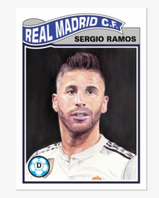 Topps Ucl Living Set Card - Sergio Ramos, HD Png Download, Transparent PNG
