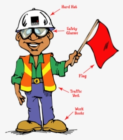 Construction Worker Boston Children S Museum Saftey - Hard Hat And Safety Vest Clipart, HD Png Download, Transparent PNG