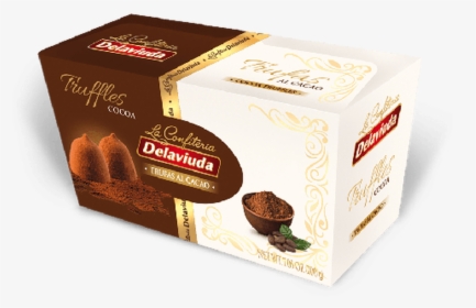 Cocoa Truffles By Delaviuda - Delaviuda Cocoa Truffles, HD Png Download, Transparent PNG