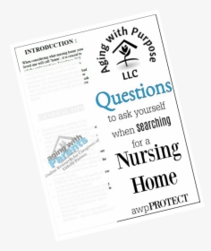 Questions To Ask Yourself When Searching For A Nursing - Poster, HD Png Download, Transparent PNG