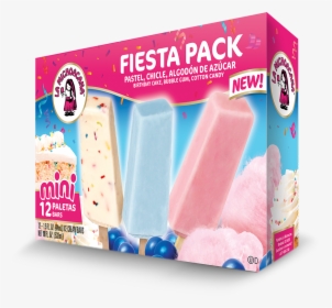 Fiesta / Fiesta - Cotton Candy Bubble Gum Ice Cream, HD Png Download, Transparent PNG