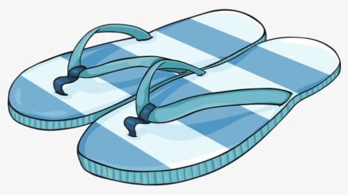Transparent Chappal Clipart - Cartoon Picture Of Slippers, HD Png Download, Transparent PNG