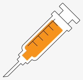 Syringe Injection Hypodermic Needle Clip Art - Syringe Clipart Png, Transparent Png, Transparent PNG