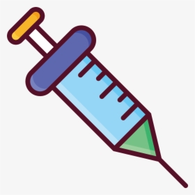 Syringe Injection Clip Art, HD Png Download, Transparent PNG