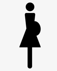 Pregnant Woman Silhouette, HD Png Download, Transparent PNG