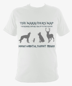 “marauders Map ,moony, Wormtail, Padfoot, Prongs” Harry - Gay Wedding T Shirts, HD Png Download, Transparent PNG