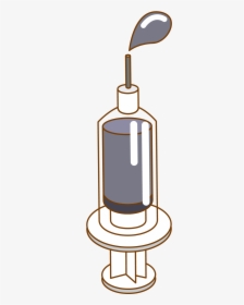 Syringe Clipart Material - หมอ ถือ เข็ม ฉีดยา การ์ตูน, HD Png Download, Transparent PNG