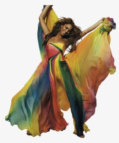 Beyonce Rainbow Dress, HD Png Download, Transparent PNG