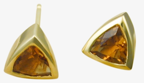 Stud Earring With Citrine - Earrings, HD Png Download, Transparent PNG