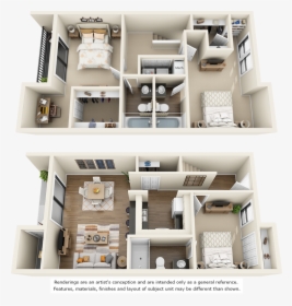 0 For The Cypress With Double Balcony Floor Plan, HD Png Download, Transparent PNG