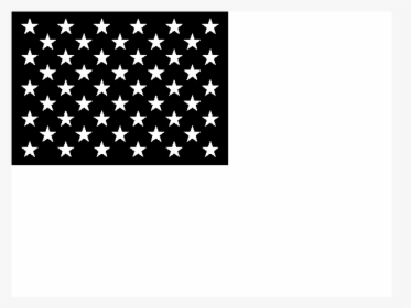 Flag Of United States Of America Logo Black And White - Paper Product, HD Png Download, Transparent PNG