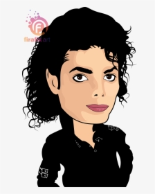Michael Jackson Clipart Mouth - Michael Jackson Cartoon Head, HD Png Download, Transparent PNG