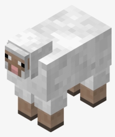 Sheep2 - Yellow Minecraft Sheep, HD Png Download, Transparent PNG