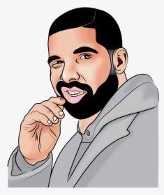 Drake Png Picture - Drake Drawing Cartoon, Transparent Png, Transparent PNG