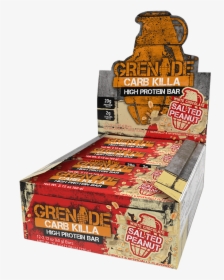 Transparent Grenade Silhouette Png - Carb Killa Protein Bars, Png Download, Transparent PNG