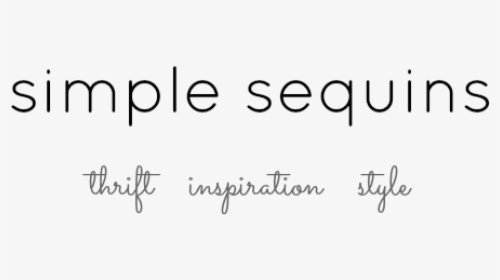 Simple Sequins - Calligraphy, HD Png Download, Transparent PNG