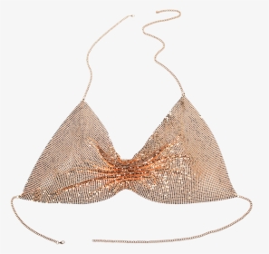 Embellished Sequins Bra Body Chain - Top, HD Png Download, Transparent PNG