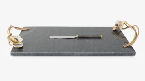 Michael Aram Anemone Large Cheese Board With Knife, HD Png Download, Transparent PNG