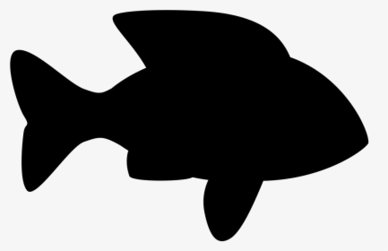 Fish Silhouette Clipart Png, Transparent Png, Transparent PNG