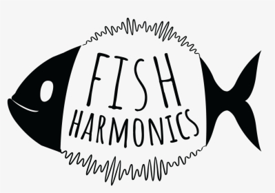 Fishharmonics Bw 01 - Illustration, HD Png Download, Transparent PNG