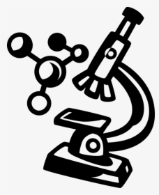 Vector Illustration Of Science Microscope Instrument - Clip Art For Science Png, Transparent Png, Transparent PNG