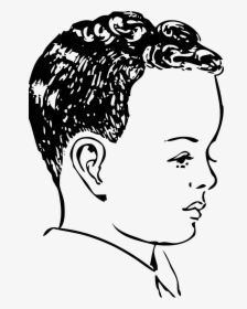 Brother Head Clipart Black And White, HD Png Download, Transparent PNG