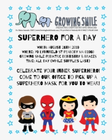 Superhero For A Day - Viuva Negra Cute Png, Transparent Png, Transparent PNG