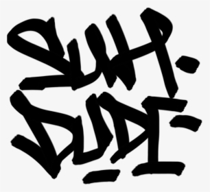 Suhdude Graffiti Fontsfreetoedit , Png Download, Transparent Png, Transparent PNG