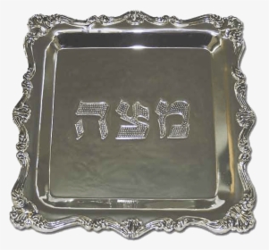 Silver Plated Matzah Plate, HD Png Download, Transparent PNG