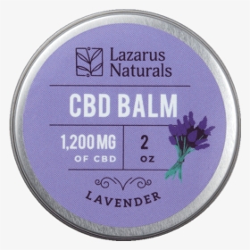 Lazarus Naturals Lavender Cbd Balm - Eye Shadow, HD Png Download, Transparent PNG