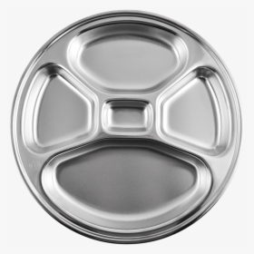 Stainless Steel Food Tray With Five Compartments, HD Png Download, Transparent PNG
