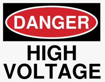 High Voltage Png Pic - Danger High Voltage Sign Pdf, Transparent Png, Transparent PNG