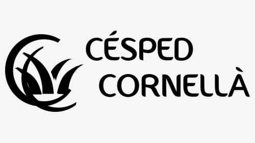 Logo Cesped Cornella Blk-min - Graphics, HD Png Download, Transparent PNG