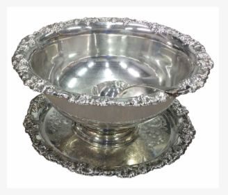 Silver Punch Bowl, HD Png Download, Transparent PNG