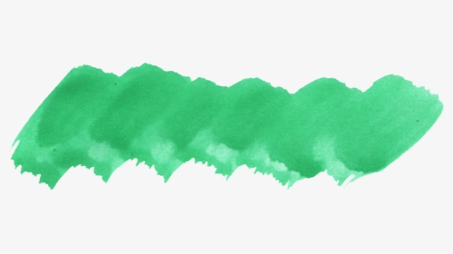 Paint Mark Png - Paint Brush Green Png, Transparent Png, Transparent PNG