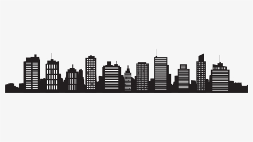 Skyline Cityscape Silhouette Royalty-free - City Silhouette No Background, HD Png Download, Transparent PNG