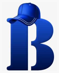 Alfabeto Azul Con Gorra De Beisbol, HD Png Download, Transparent PNG