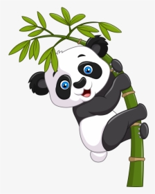 Shocking Panda With Green Bamboo Tattoo Design - Best Of Luck Panda, HD Png  Download , Transparent Png Image - PNGitem