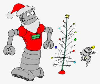 Robot Christmas, HD Png Download, Transparent PNG