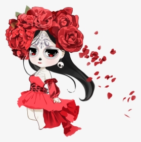 Catrina Anime, HD Png Download, Transparent PNG
